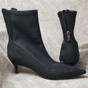 Jewel Badgley Mischka, black 7 1/2 sparkling boots